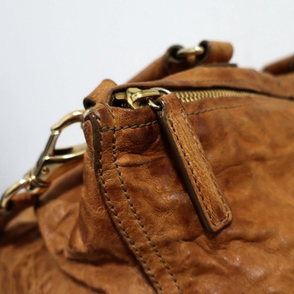 Givenchy Large Pepe Pandora Shoulder Bag Brown - Picture 10 of 12